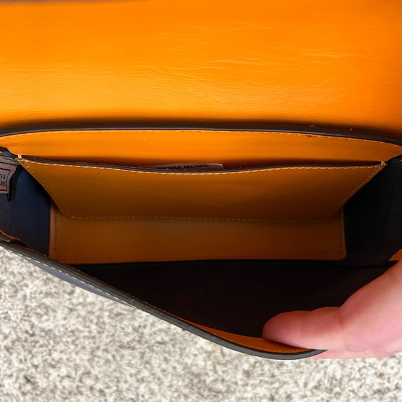 Dooney & Bourke Kyra Shoulder Bag Handbag Purse Midnight Blue Navy leather - Picture 8 of 16